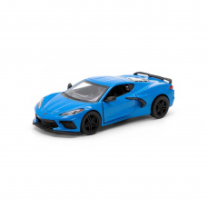 Модель легкова CORVETTE (2021) 5'' KT5432W метал.інерц.відкр.дв.4кол.кор./96/