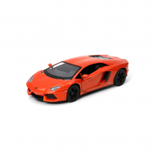 Модель легкова LAMBORGHINI AVENTADOR 5'' KT5355W метал.інерц.відкр.дв.4кол.кор./96/