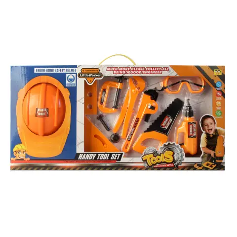 Набір інструментів з каскою (В асортименті) 205B/205A