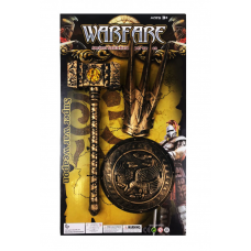 Набір лицаря щит, обладунок на руку, 3види, лист, 33,5-58-4см /24/