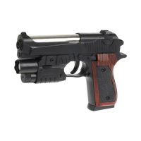 Пістолет 18 см пластикові кулі лазер світло P2117-G+