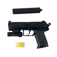 Пістолет 33 см пластикові кулі лазер SP3855-D+