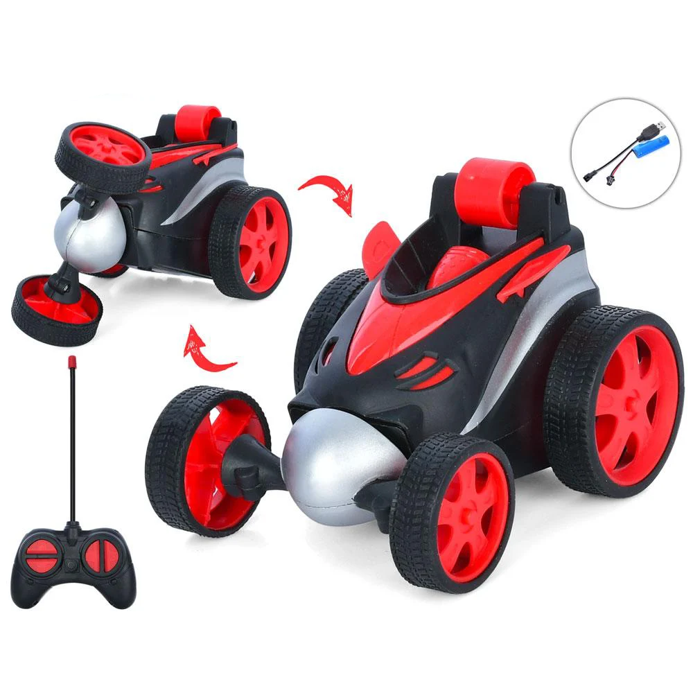 Р/К Машинка , акум, USB зарядка, трюкова, світло, 4 кольори, в кор-ці, 16-12-11, 5см /24/