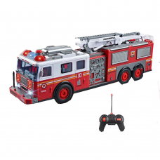 Р/К пожежна машина , 39см, звук, світло, гумові колеса, рухливі деталі, на бат-ці, в кор-ці, 54-18,5-12см /9/