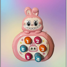 Розважальна гра "LABUBU" механічний принцип роботи 13х10х4см /24/432/18шт в кор.