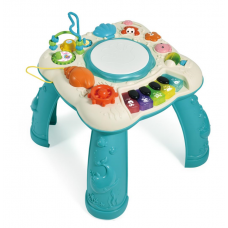 Розвиваючий столик QX-91200E багатофункц.батар.муз.світ.2кол.кор.42,5*10,5*31,5 /12/