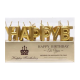 Свічки для торта літери "Happy Birthday" TL-1052