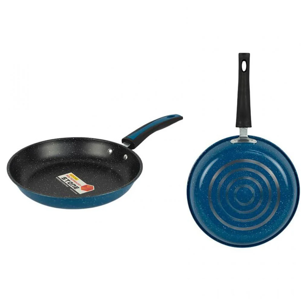 Сковорода D20см з мармуровим антипригарним покриттям 16749-18