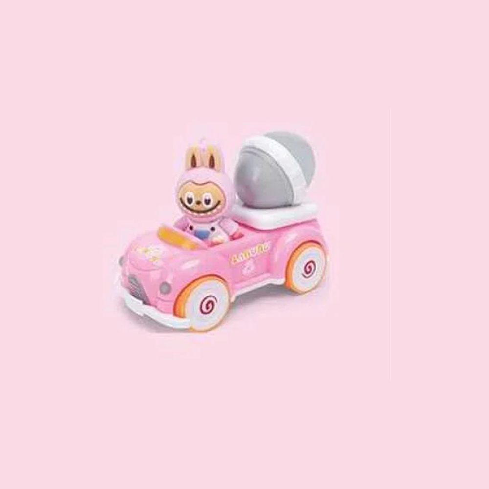 Спецтехніка "LABUBU" з героєм, р-р машинки: 10х7х4 см, інерція /24/288/12шт в кор.