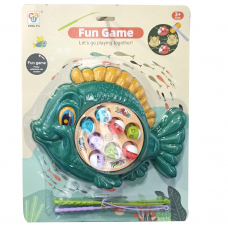 Стукалка 2 кольори, рибка, музика, на листі /60-2/