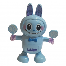 Тваринка музична "LABUBU" музика, підсвічування, танцює, в кор, МІКС ВИДІВ /72-2/