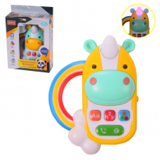 Телефон мобільний HK16A/B/C тваринки батар.муз.3в.кор.19*5*13 /120/