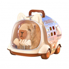 Улюбленець “Капібара”, на батарейках, звуки, рух лапками, головою і хвостиком, переноска, ходить, аксесуари, у боксі /32/