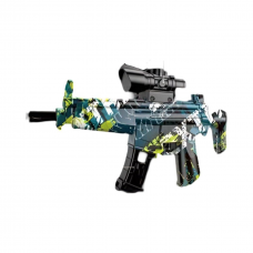 Автомат автоматичний принцип роботи, вбудований акумулятор 7.4 V, стріляє орбізами, захисні окуляри, в кор. /36/