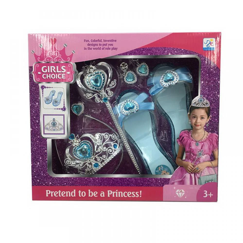 Аксесуари для дівчат туфлі, корона, аксес кор. 32*28*6 /48-2/