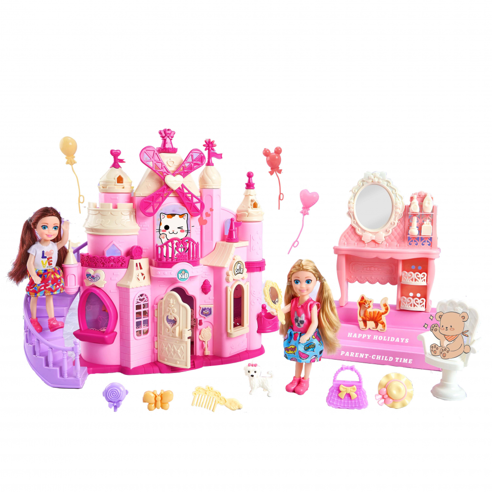 Будиночок з лялькою меблі, аксесуари, в кор. /8/