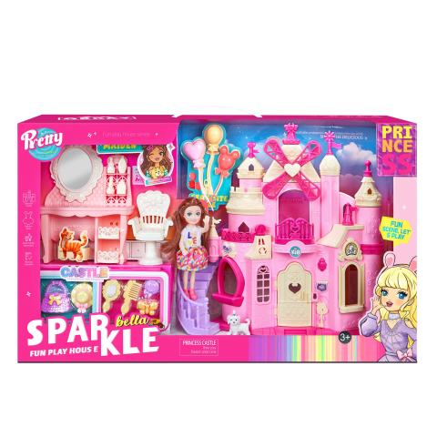 Будиночок з лялькою меблі аксесуари 7015