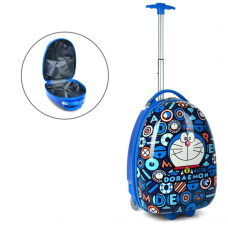 Валіза 30-46-20см, ручка (2положення), 2колеса, застібка-блискавка, 1внутр.кишеня, мікс видів (DSM-2види, DM-2види, HK, кіт), п/е