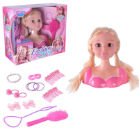 Голова для зачісок з аксесуарами (В асортименті) 2813C/2813D