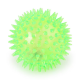 Гумовий м'яч-стрибунець з шипами 14-46, світло, діаметр 6,5 см, /576-24/