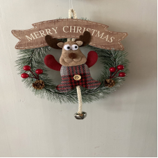 Ел. украшения "Новогодние персонажи" 22см ОРР 1шт/этик