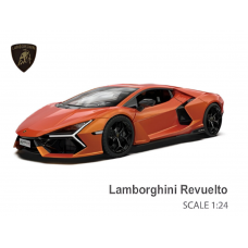 Іграшка машина мет. АВТОПРОМ 1:24 Lamborghini Revuelto, батар,світло,звук,відкр.двері,кор. 24,5*12см /12-2/