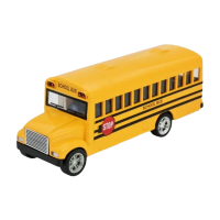 Машина металева American school bus 5 inch АВТОПРОМ двері (В асортименті) 10003