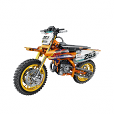 Конструктор "Мотоцикл" 475 деталей, гумові шини, рухомі елементи H8704