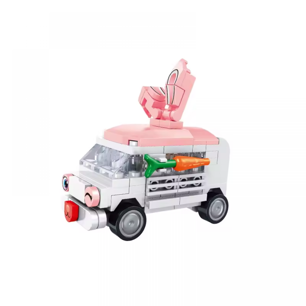 Конструктор автобус, від 101дет, в кор-ці, (в асортименті)