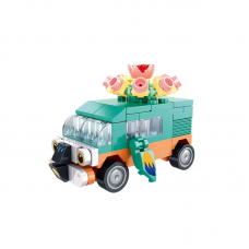 Конструктор автобус, від 101дет, в кор-ці, (в асортименті)