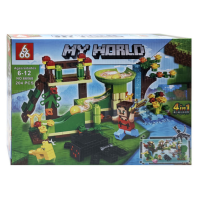 Конструктор Minecraft 204-210 деталей (В асортименті) 66068
