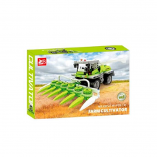 Конструктор трактор, сільхозтехніка, 2 види(485дет, 520дет), в кор-ці, 38-26-8см /18/