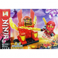 КОНСТРУКТОР NINJAGO MG1036 герої, 8в1 від 45 дет