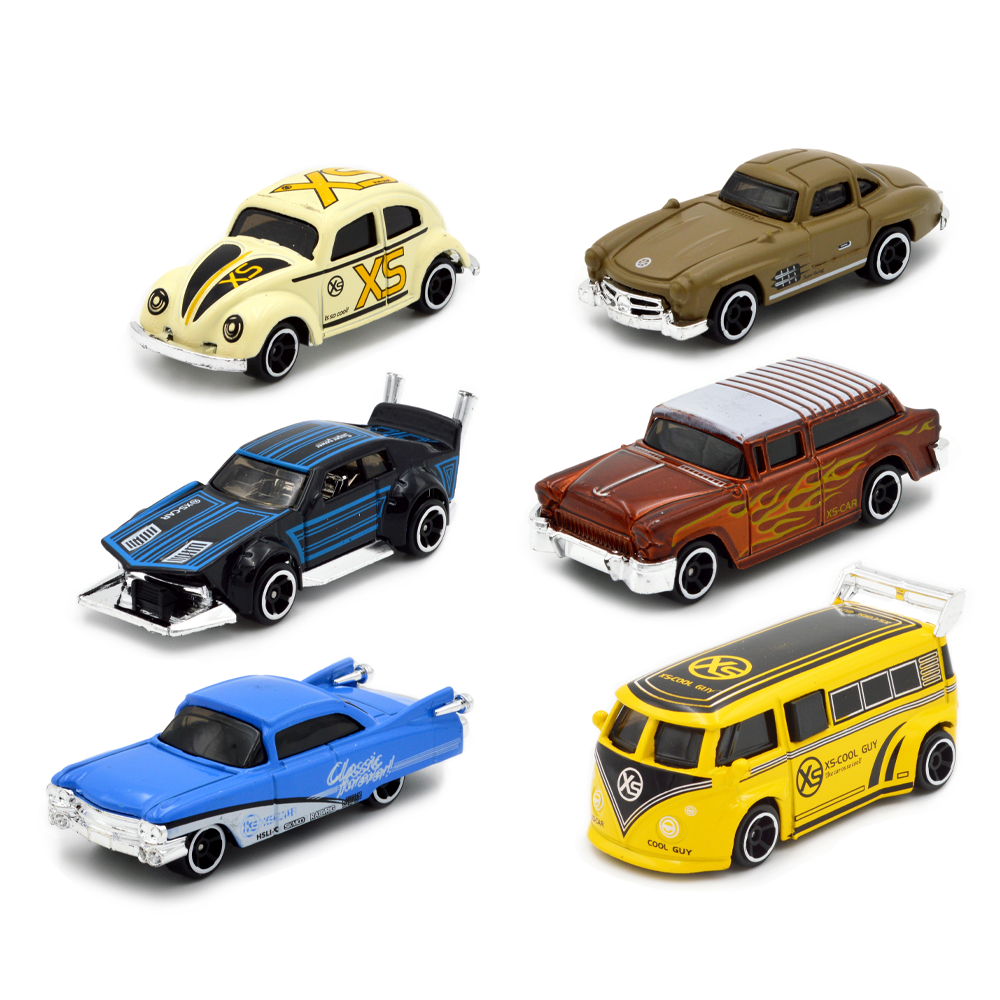 Машинка металопластиковий корпус, на листі, МІКС ВИДІВ /480/