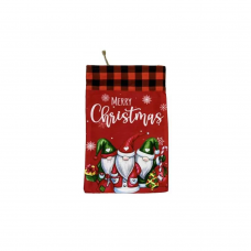 Мішок для подарунків "Новорічний" 33*22см 4в.(20*12)