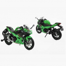 Мотоцикл "Мото Експерт", 2 кольори, металопластик, масштаб 1:12, прогумовані колеса, підсвічування, звук, амортизація, платформа, в кор, МІКС ВИДІВ /48-2/