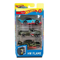 Набір машин 7,5 см 1:64 металопластик 3 шт HC8803-0