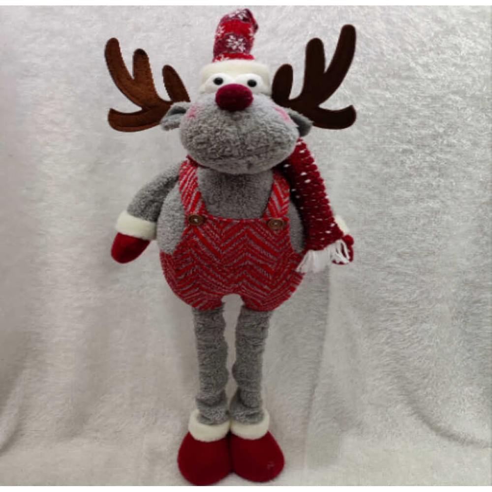 Новорічна декоративна іграшка Олень висота 41см C67857