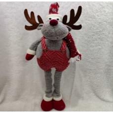 Новорічна декоративна іграшка Олень висота 41см C67857