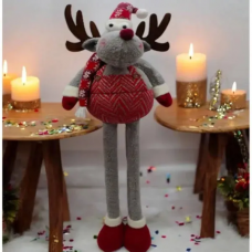 Новорічна декоративна іграшка Олень висота 50 см C67856