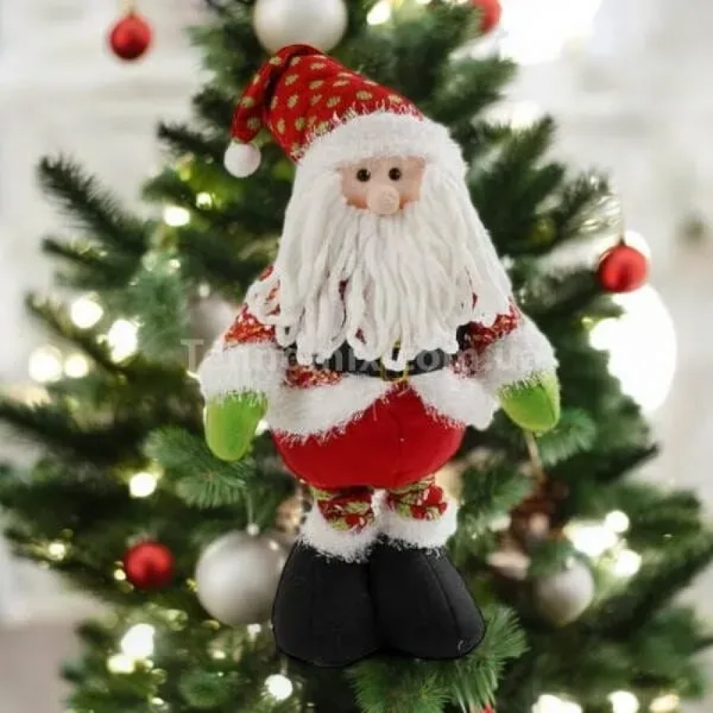 Новорічна декоративна іграшка Санта Клаус висота 49 см C67835