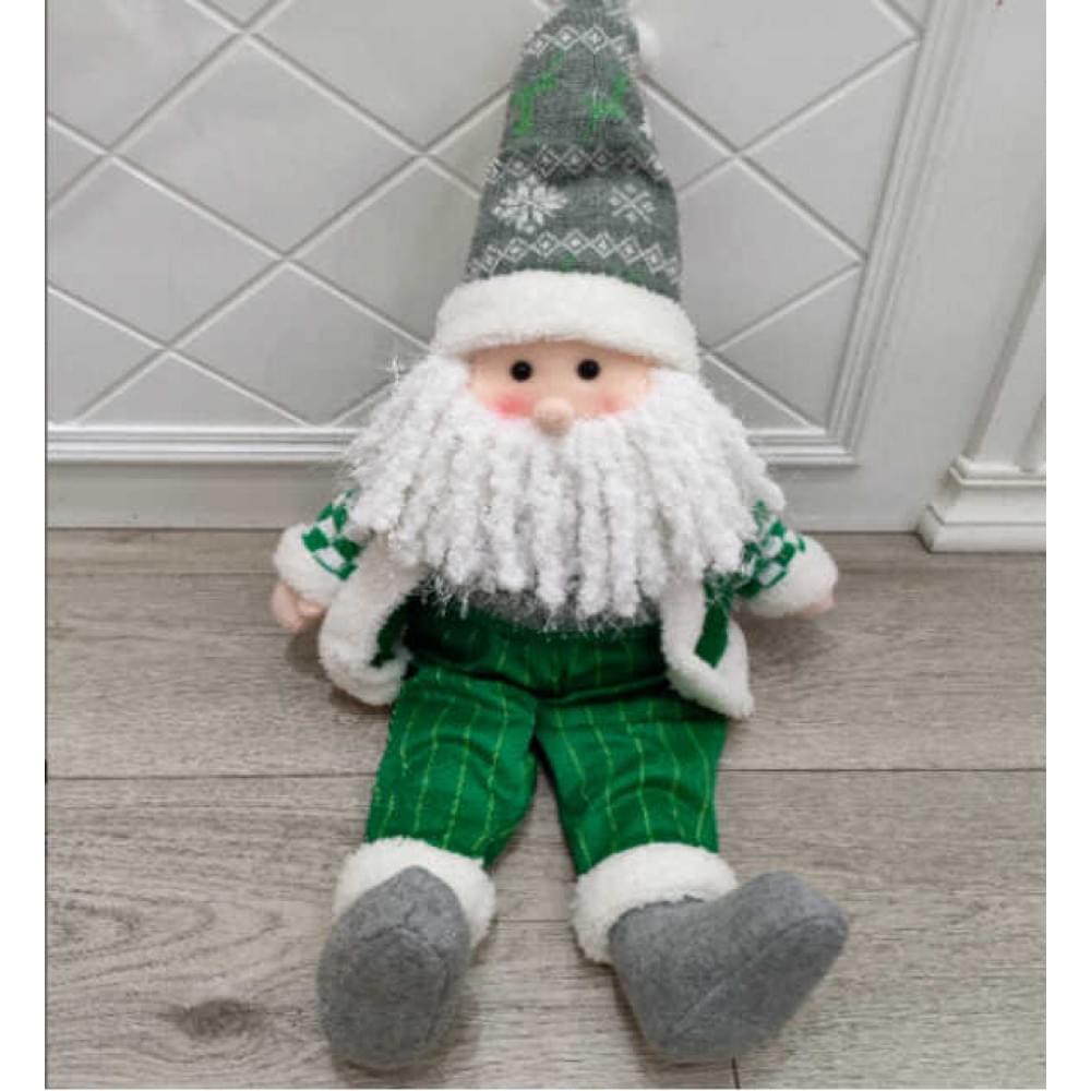 Новорічна декоративна іграшка Гном сидяча, висота 54 см C67843