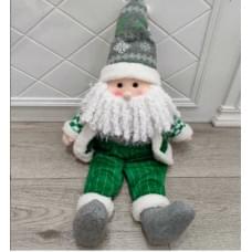 Новорічна декоративна іграшка Гном сидяча, висота 54 см C67843