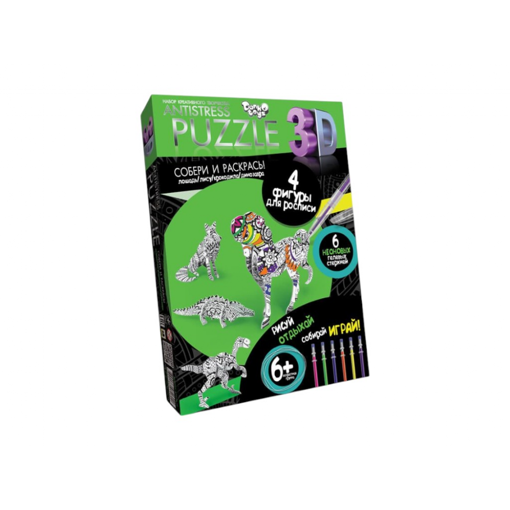 Пазлы-Антистрес "Животные" Пок. /24/