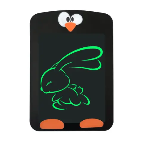 Планшет для малювання 15,6×24,5 см кольоровий екран стилус блокування кнопка стирання мікс JS003