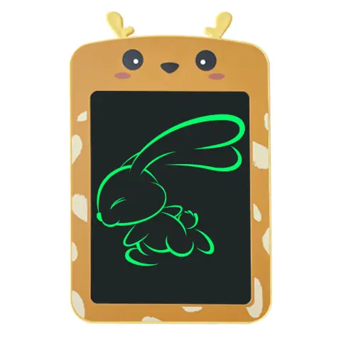 Планшет для малювання 15,6×24,5 см кольоровий екран стилус блокування кнопка стирання мікс JS003