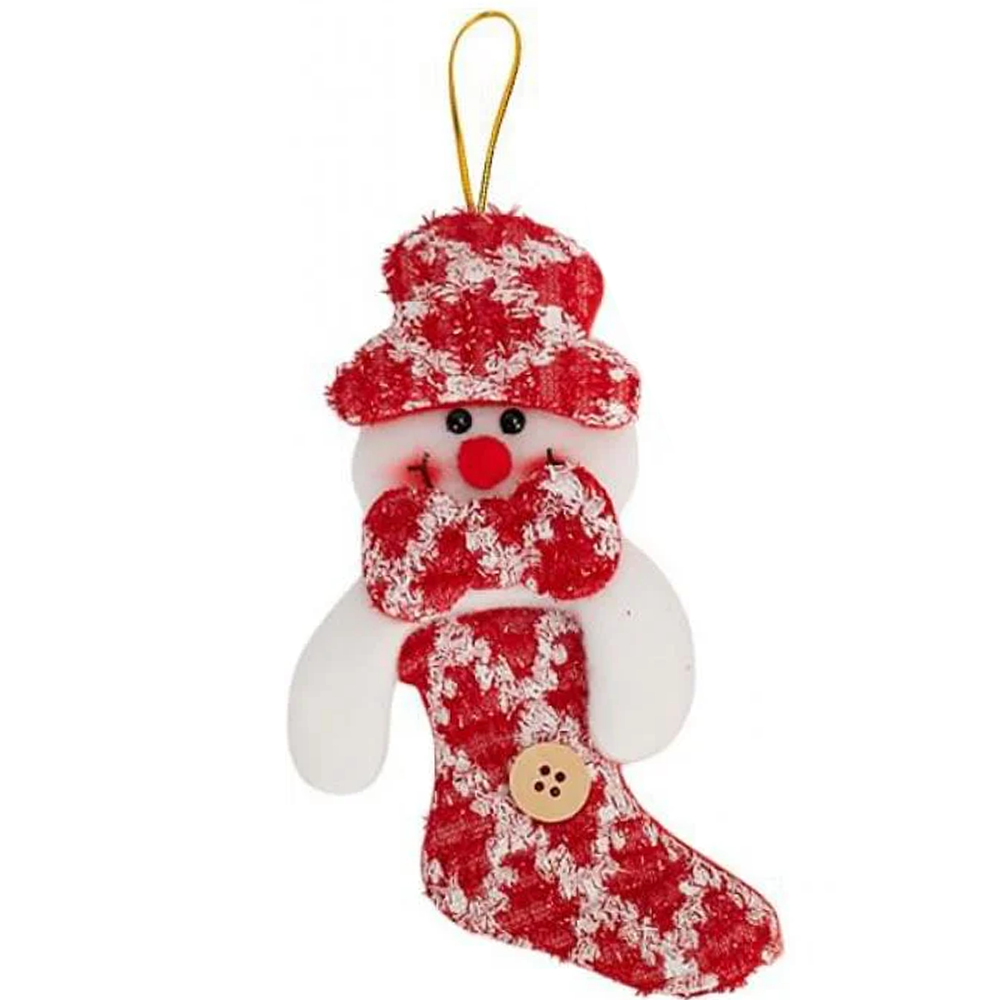 Прикраса-іграшка ялинкова «Чобіток із фігуркою» 16*9см CX25-10