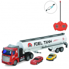 Р/В трейлер 35см, , 1:48, акум, USB зар, машинка 2шт, 2 види, в кор-ке, 31-24-7, 5см /24/