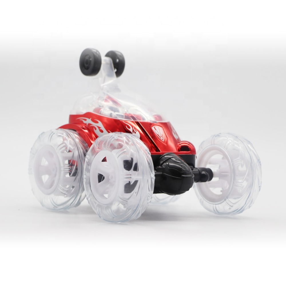 Р/К машина 2.4G, акум, 19см, трюкова, музика, світло, USBзарядне, 2 кольори, в кор-ці, 30-19-18см /24/