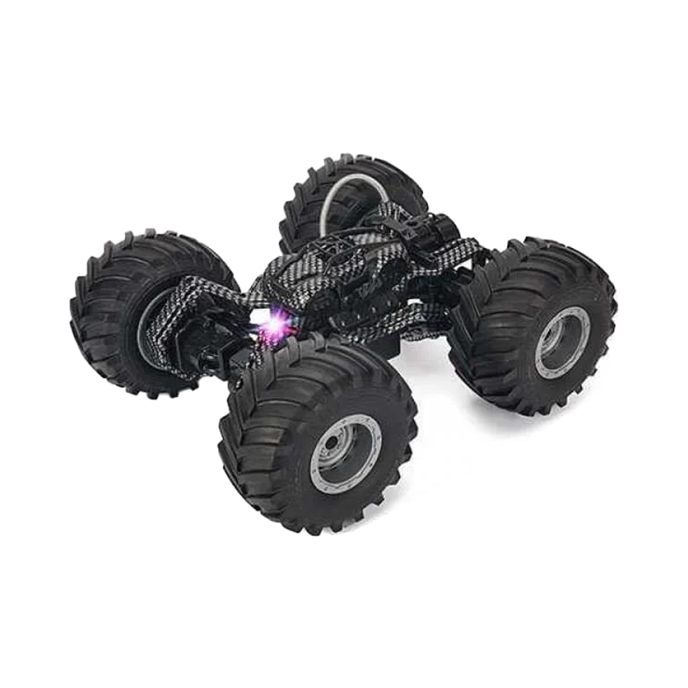 Машина на радіокеруванні, парогенерація, підсвічування, великі гумові шини, акумулятор 7.4V, пульт 27 МНz, USB-кабель 35968-3A